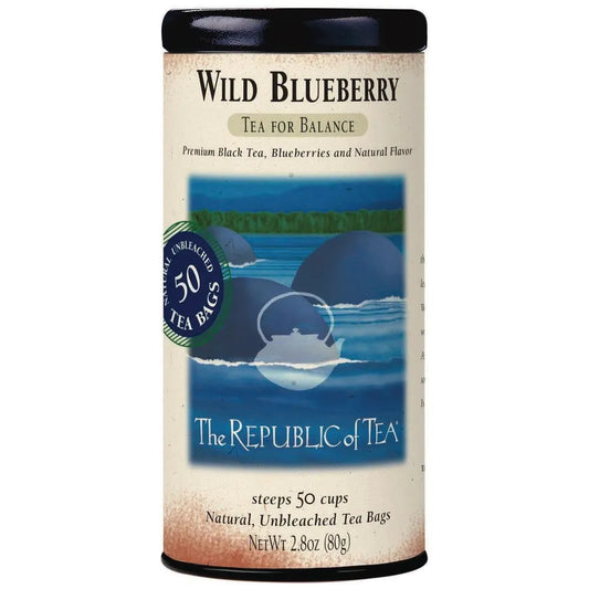 44034 WILD BLUEBERRY BLACK TEA FOR BALANCE TIN