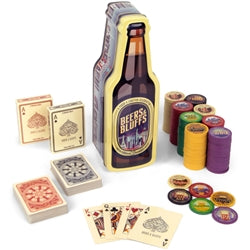 POKER SET BEERS - BLUFFS TIN