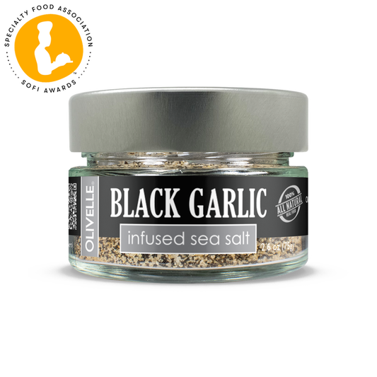 BLACK GARLIC INFUSED SEA SALT 2.6 OZ