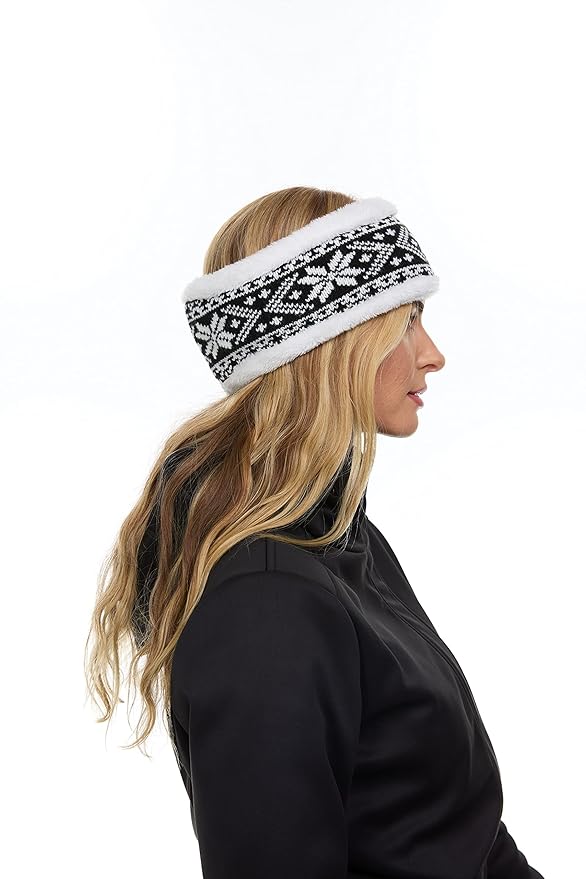 RN35122 JHB Tru-Fit Headband Cable Knit One Size
