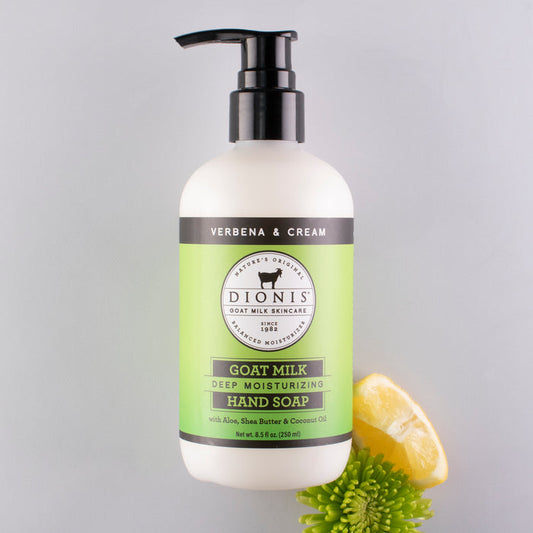 VERBENA & CREAM HAND SOAP 8.5 OZ