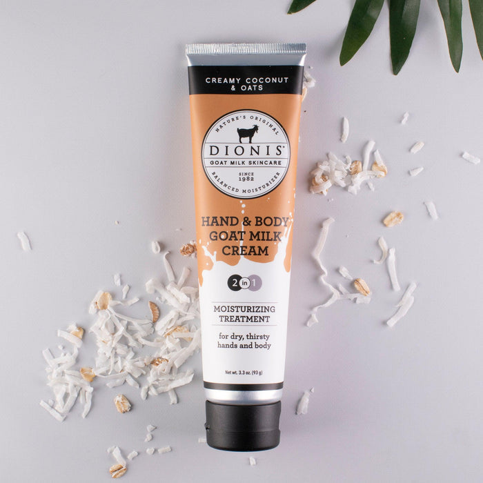 3.3 OZ HAND & BODY CREAM CREAMY COCONUT & OATS