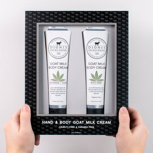 CC3521-2 HEMP BODY CREAM GIFT SET