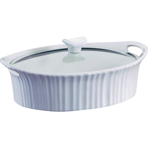 OVAL COVERED CASSEROLE