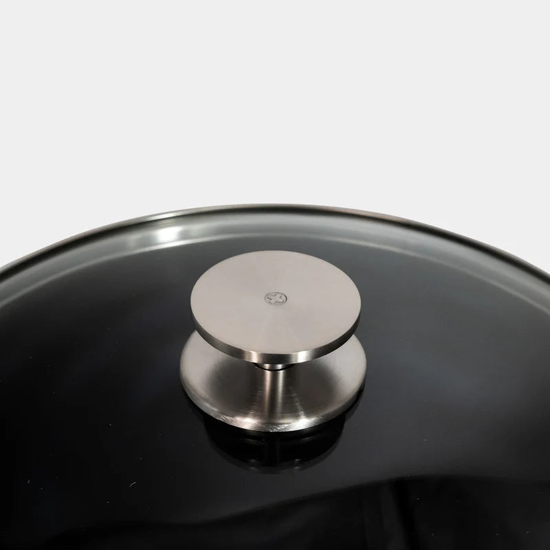 CXD Dual Ceramic Layer, Diamond Reinforced Nonstick Stock Pot with Glass Lid - 8L