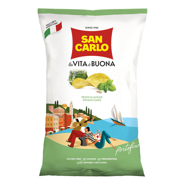PESTO POTATO CHIPS