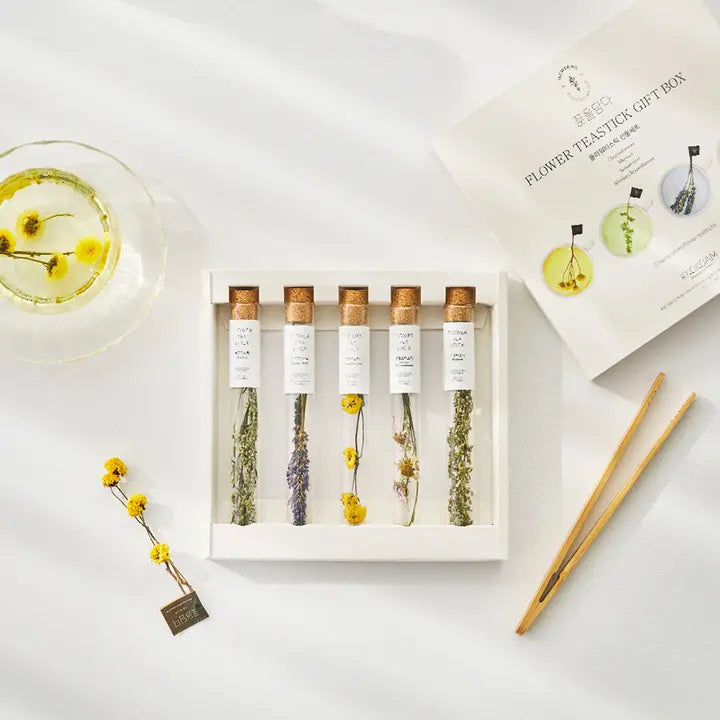 Combination Flower Tea Stick Gift Set (1 Set = 5 Sticks)