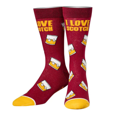 I LOVE SCOTCH MENS COOL SOCKS