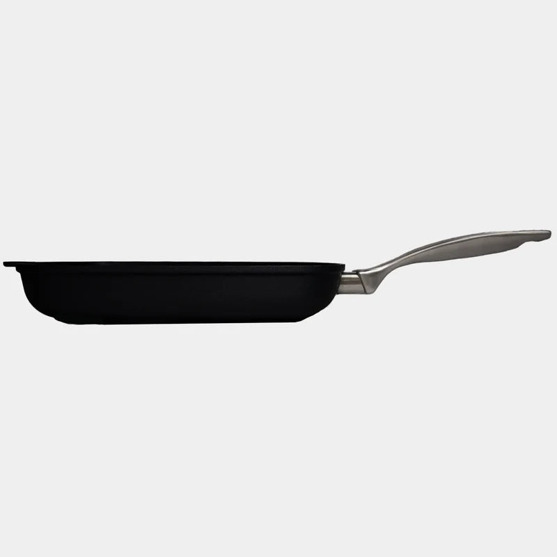 CXD Dual Ceramic Layer, Diamond Reinforced Nonstick Square Grill Pan - 11" x 11"