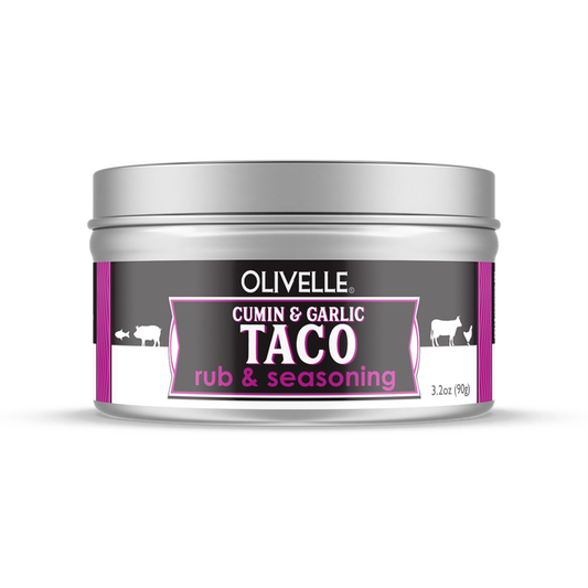 CUMIN & GARLIC TACO RUB AND SEASONING 3.2 OZ