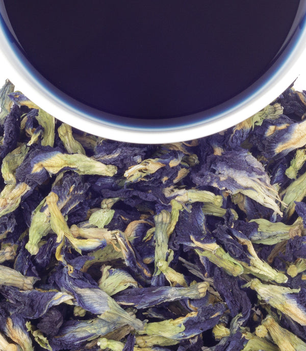 34-1266 BUTTERFLY PEA FLOWER Wellness Blend bag - SOLD PER OZ