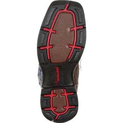 LIL' REBEL™ BY DURANGO® BIG KIDS FAUX EXOTIC WESTERN BOOT