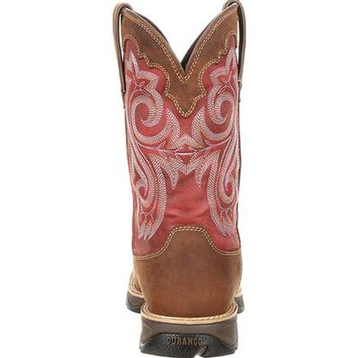 LADY REBEL WORK™ BY DURANGO® WOMEN'S WATERPROOF COMPOSITE TOE WESTERN WORK BOOT