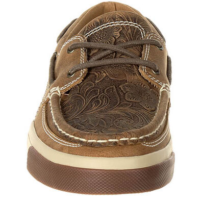 DURANGO® MUSIC CITY™ WOMEN'S WESTERN EMBOSS BOAT MOC