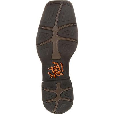 LADY REBEL WORK™ BY DURANGO® STEEL TOE PATRIOTIC FLAG WORK BOOT