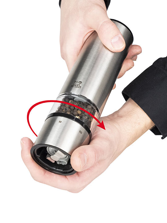 Electric pepper mill in stainless steel u'Select 20 cm - 8in