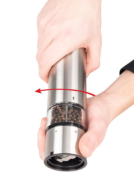 Electric pepper mill in stainless steel u'Select 20 cm - 8in