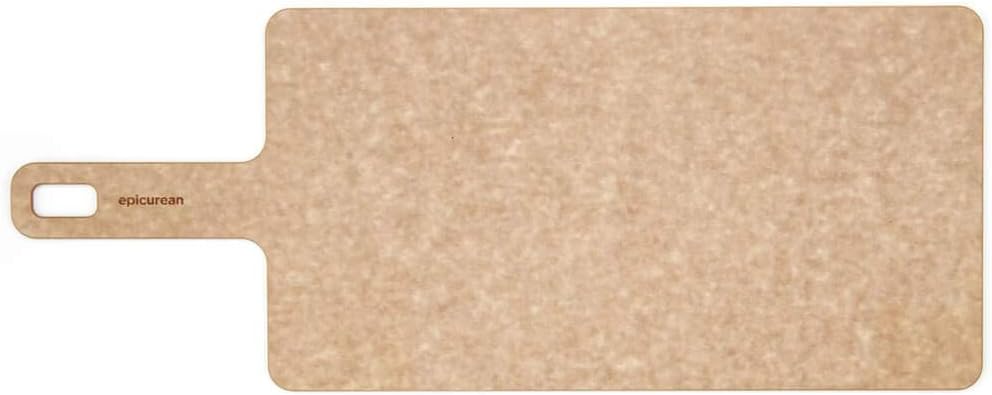 Epicurean Handy Board Wood Fiber Cutting/Serving Board, Natural, 14" x 7.5"