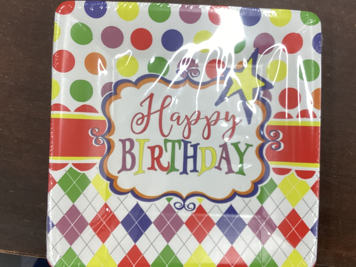 8 Salad Plates Birthday party fun