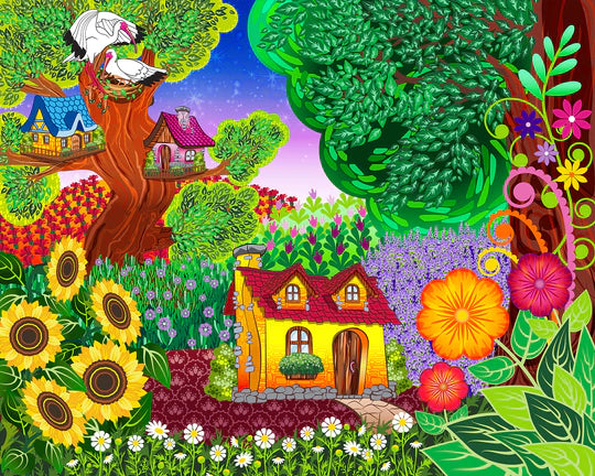 FANSTASY COTTAGE PUZZLE