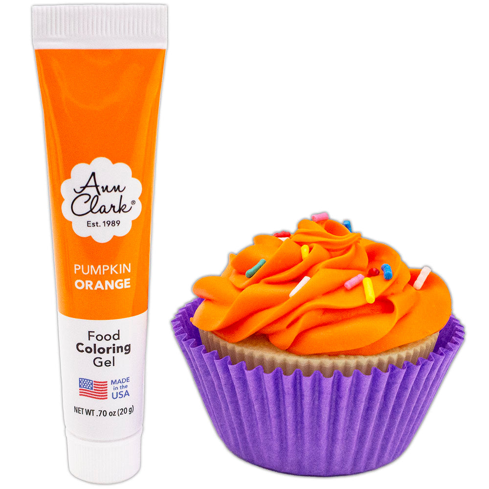 Ann Clark Pumpkin Orange Food Coloring Gel, .70 oz. (20 g)