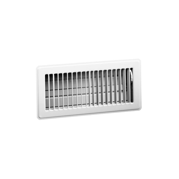 Floor Register White 4IN X 12IN