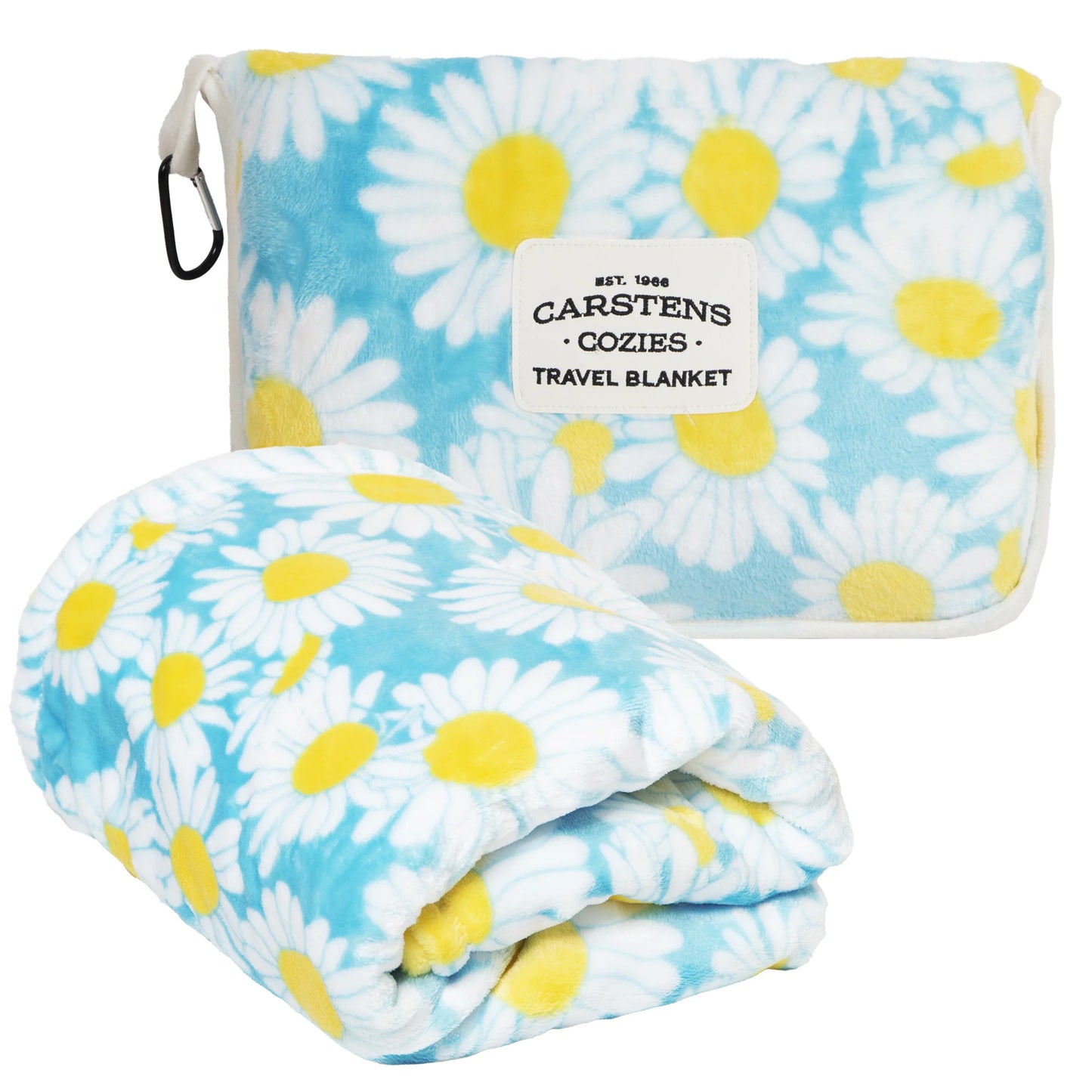 JP982 Carstens Cozies Flower Power Travel Blanket