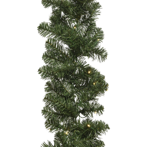 EVERLANDS CHRISTMAS GARLAND - LED LIGHTS