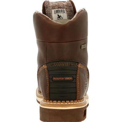 GEORGIA BOOT AMP LT WEDGE WATERPROOF MOC-TOE WORK BOOT