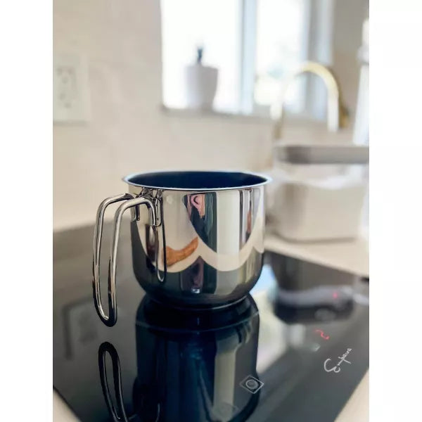 KUCHENPROFI Hot Chocolate/Milk Pot 1.6 Qt., 5" High, 5.5" Dia.