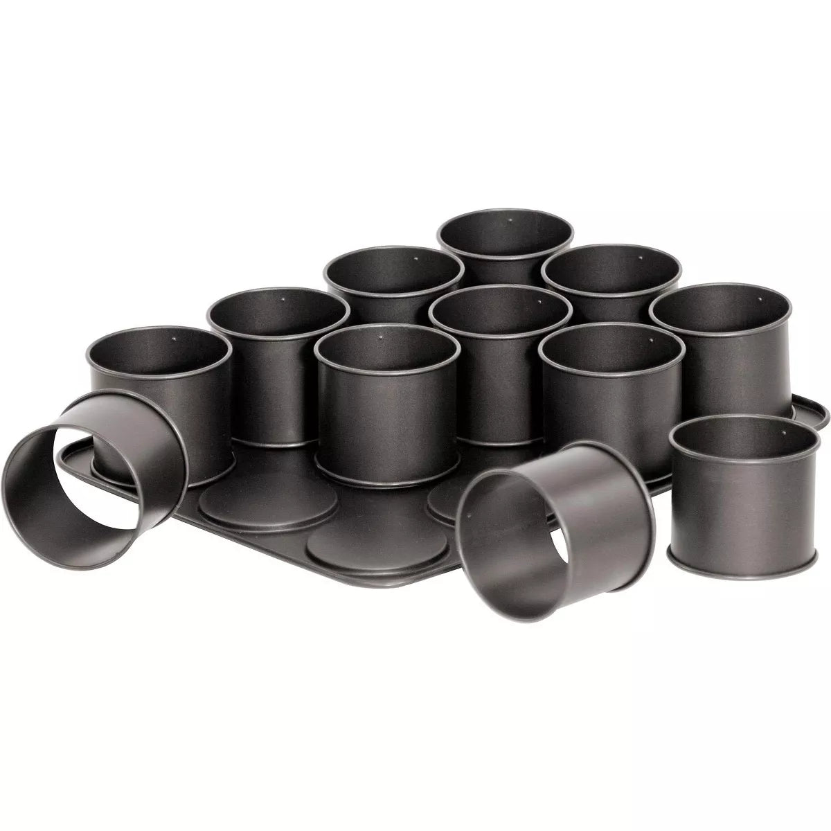 Zenker Ring Mold Pan for Mini Desserts, Nonstick