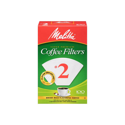 WHITE #2 COFFEE FILTER