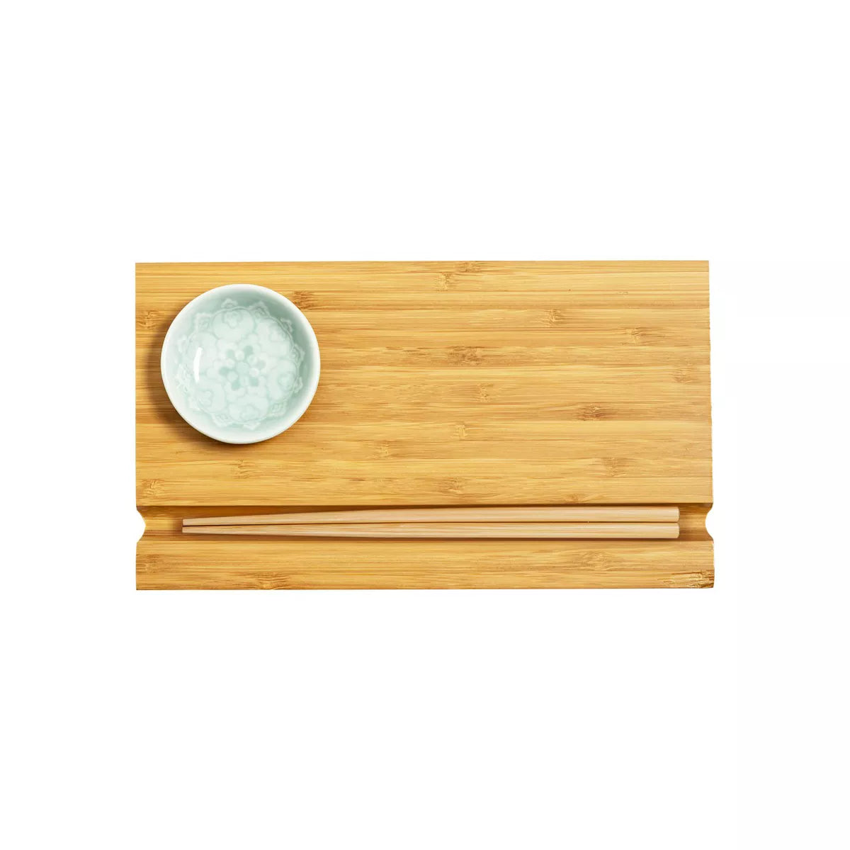 Joyce Chen Burnished Bamboo Sushi Board 3-Piece Set