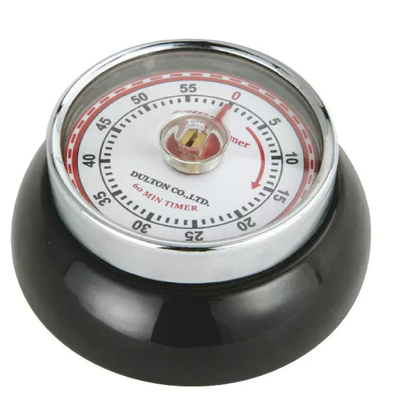 Kitchen Timer - Retro Black