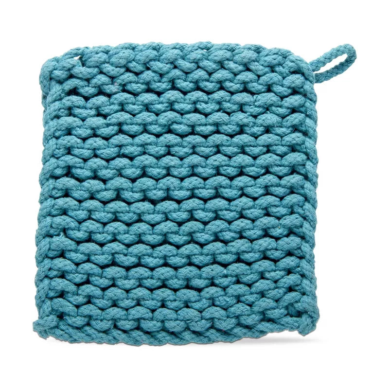 Tag Crochet Trivet Turquoise For Hot Dishes