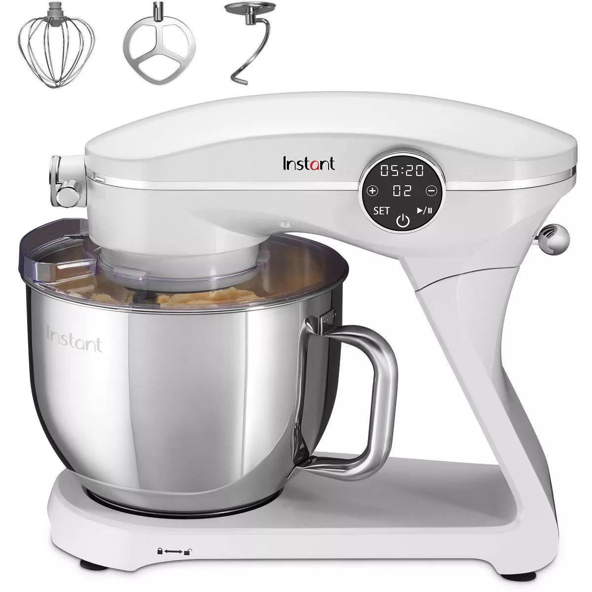 Instant Stand Mixer 7.4 QT 10-Speed - Pearl