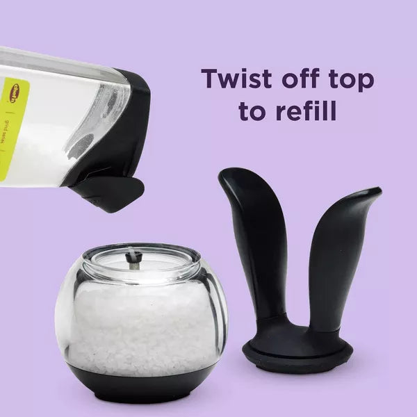Chef'n SaltBall Grinder Black and Clear