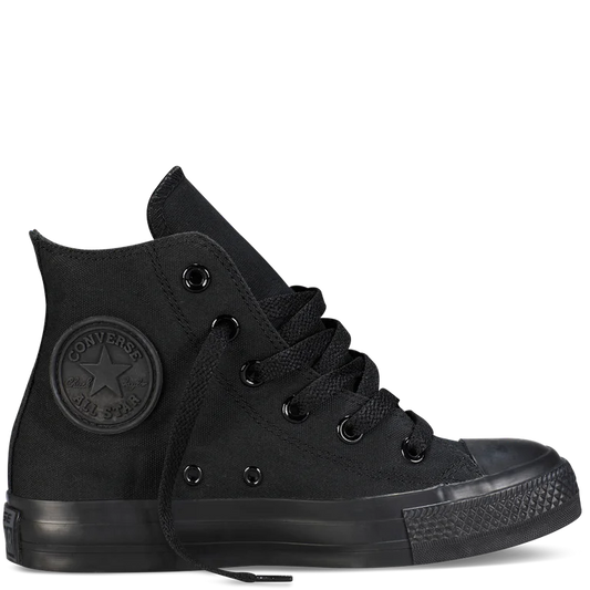 HIGH CONVERSE BLACK INFANT/CHILDREN SIZES