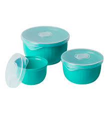 Prep and Store Bowls with Lids 3PC