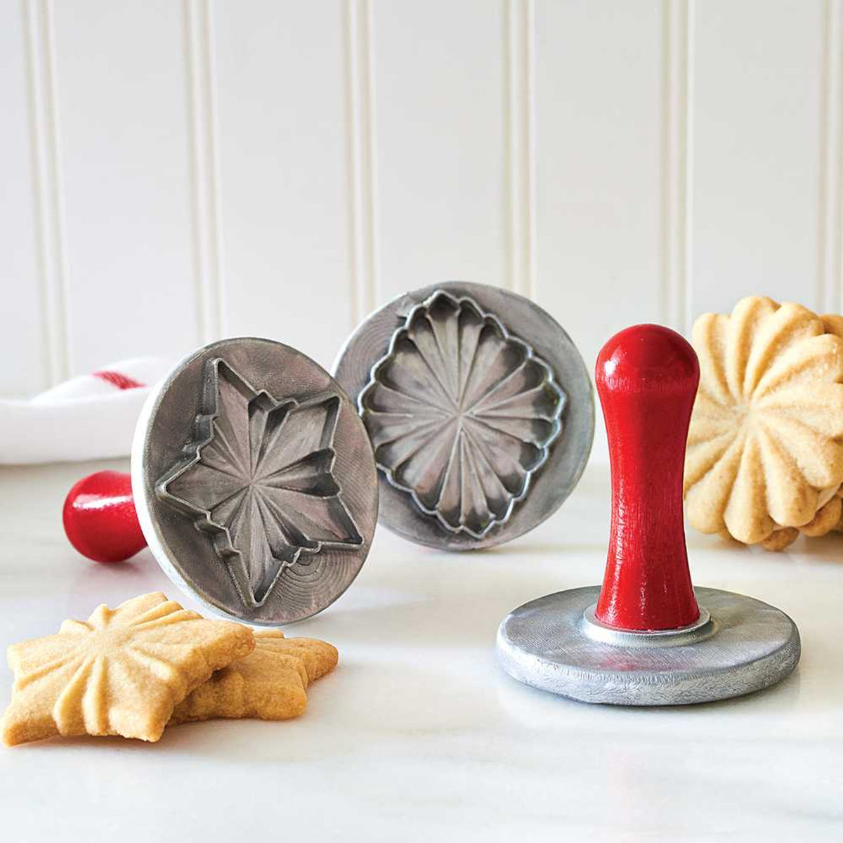 PRETTY PLEATED COOKIE STAMPS