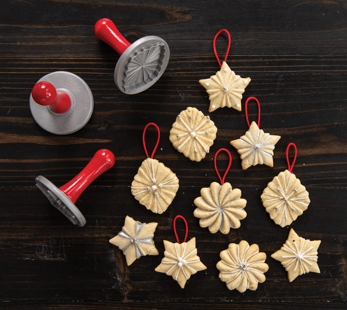 PRETTY PLEATED COOKIE STAMPS