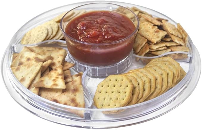 6 IN 1 DOMED SERVING PLATTER