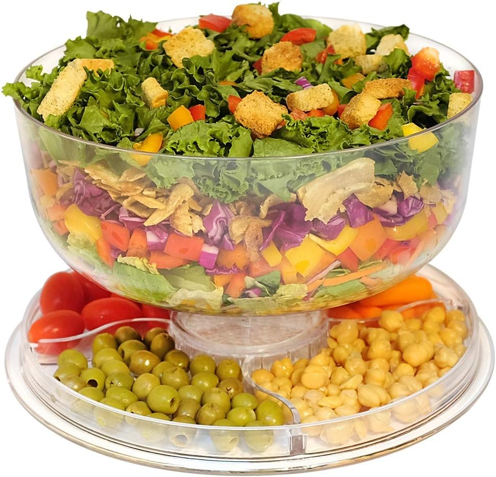 6 IN 1 DOMED SERVING PLATTER
