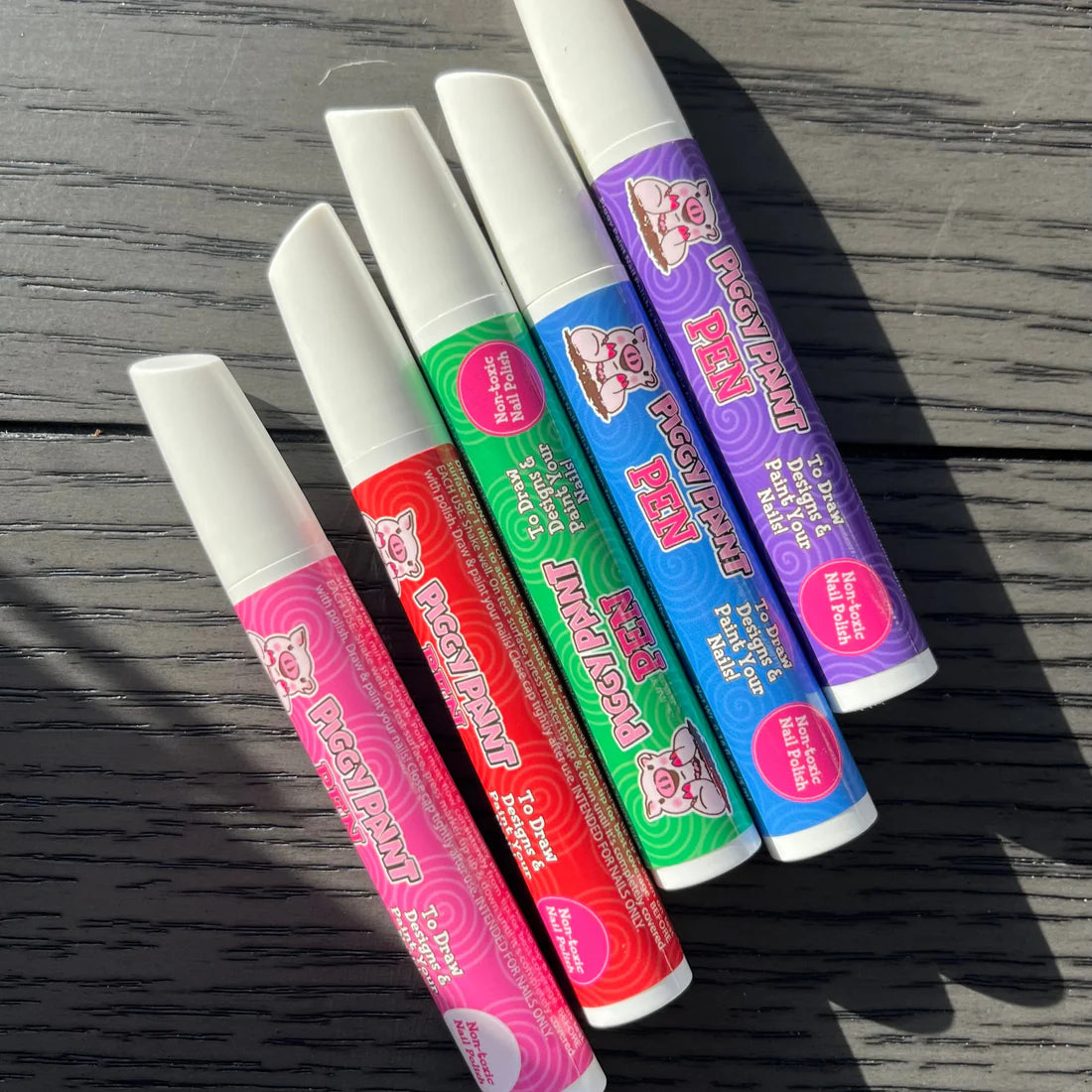 Piggy Nail Polish Pen - Assorted Colors