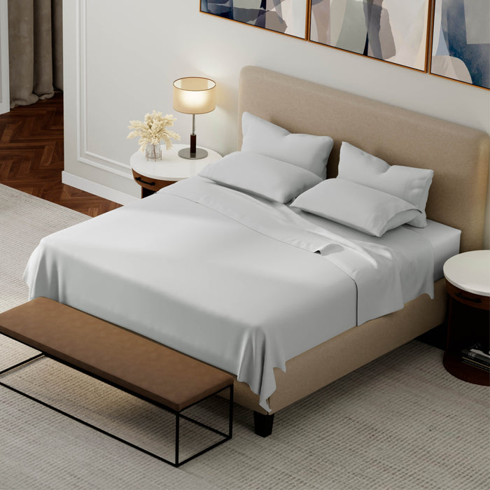 Purecare Weightless Cotton Sheets - King, Coastal Gray