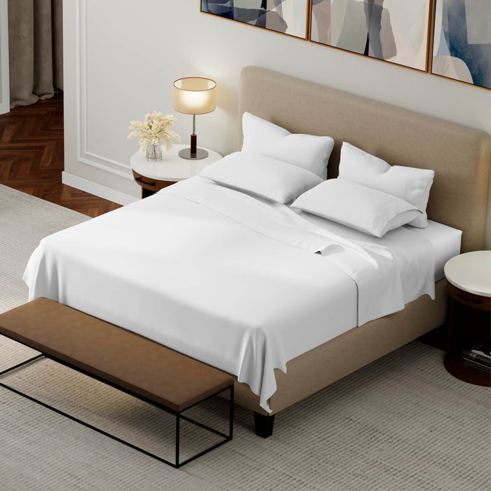 Purecare Weightless Cotton Sheets - Queen, White