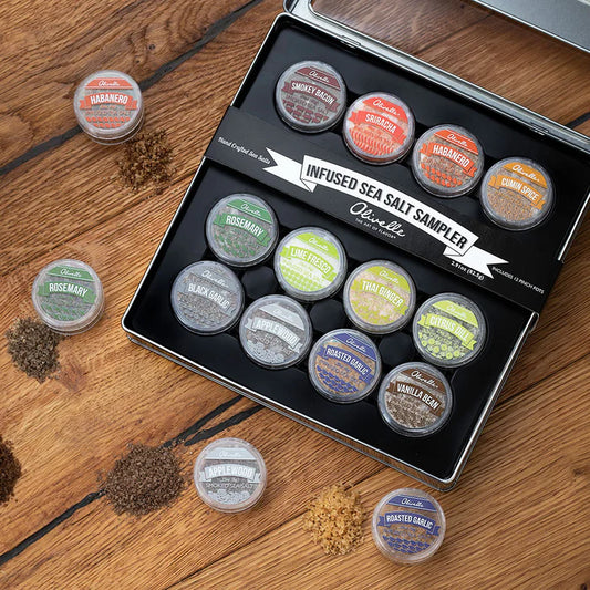 OLIVELLE INFUSED SEA SALT SAMPLER