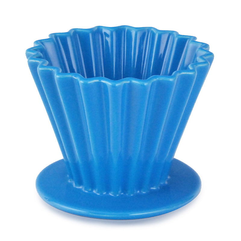 4.5" x 3.5" H  COFFEE DRIPPER- BLUE