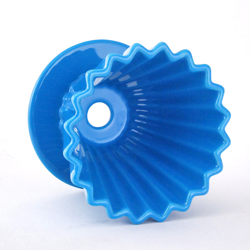 4.5" x 3.5" H  COFFEE DRIPPER- BLUE