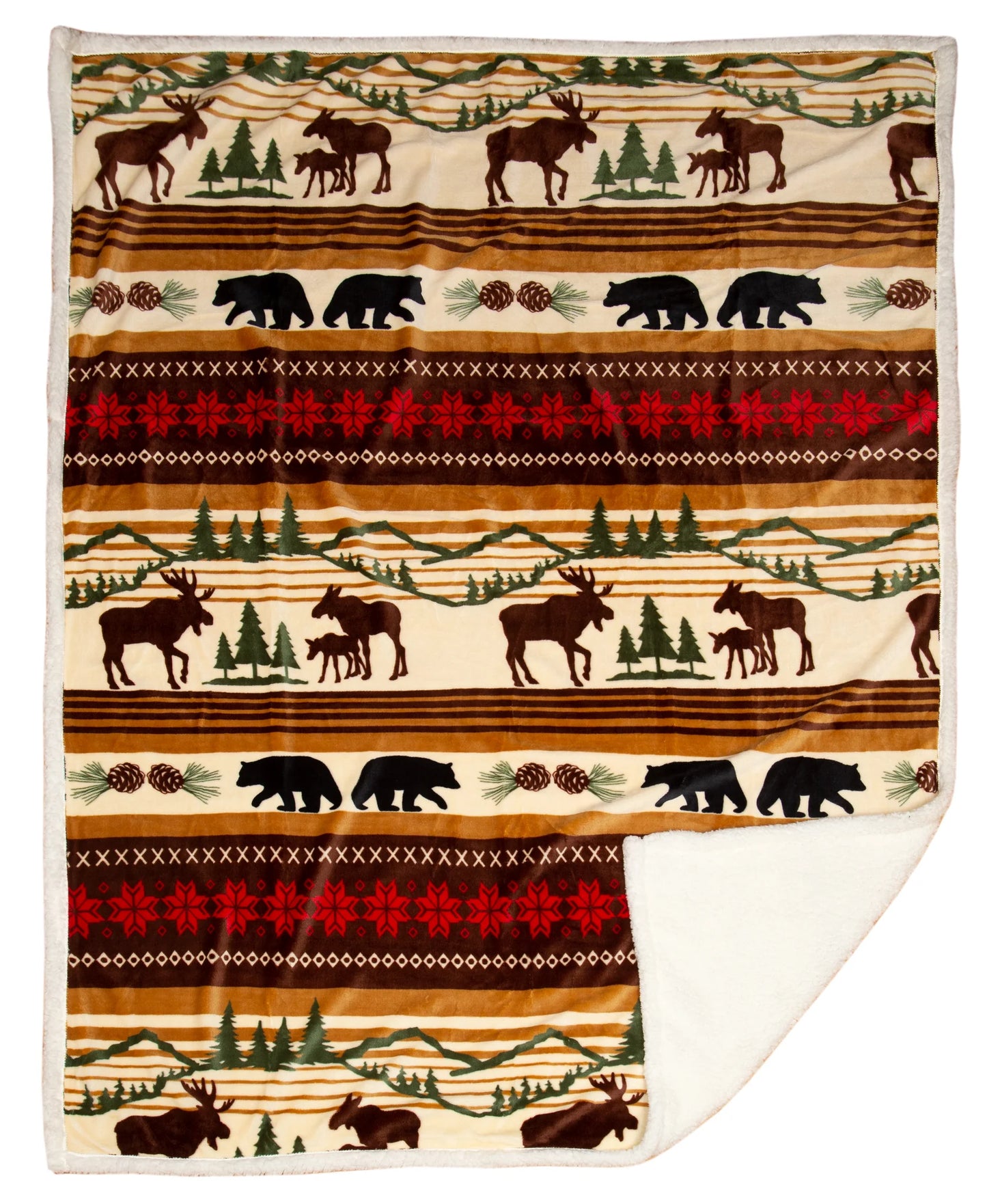 JP513 Carsten's Hinterland Plush Throw Blanket